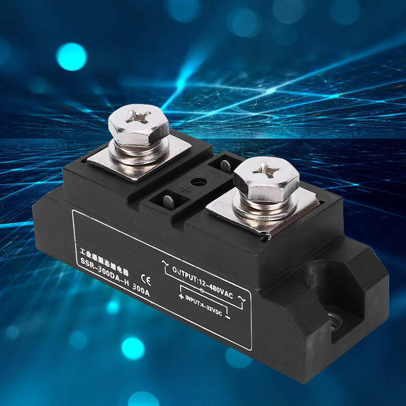 [Australia - AusPower] - Solid State Relay, SSR-300DA-H Relay High Power Industrial Grade Solid State Relay Parts Electrical Supplies 