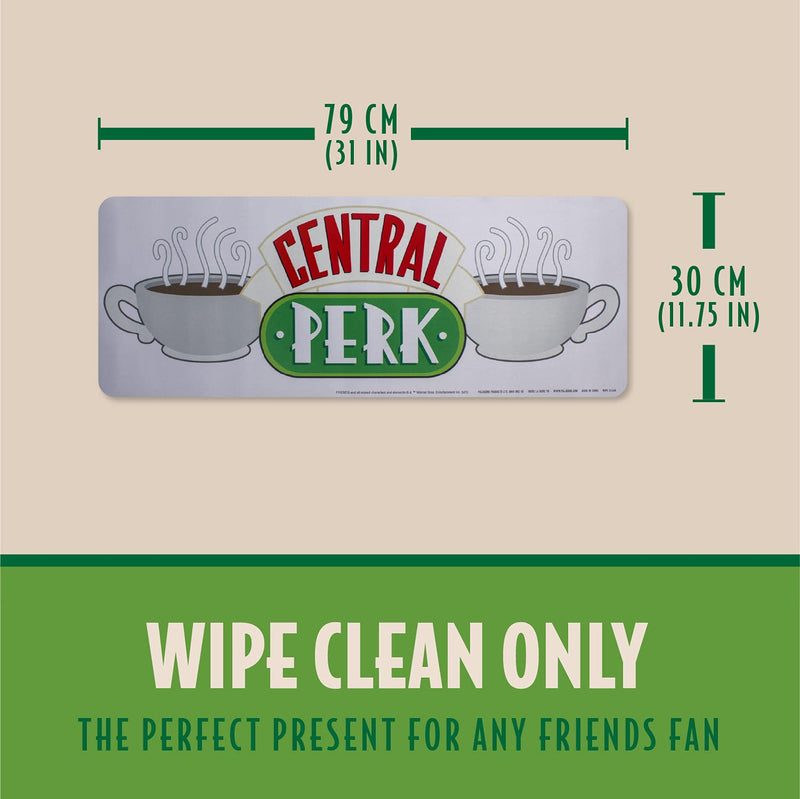 [Australia - AusPower] - Paladone Friends Central Perk Desk Mat with Non Slip Material 