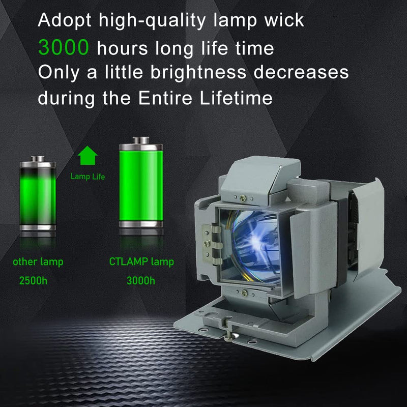 [Australia - AusPower] - CTLAMP A+ Quality UST-P1-LAMP Professional Projector Lamp Bulb with Housing UST-P1-LAMP Compatible with Promethean UST-P1 