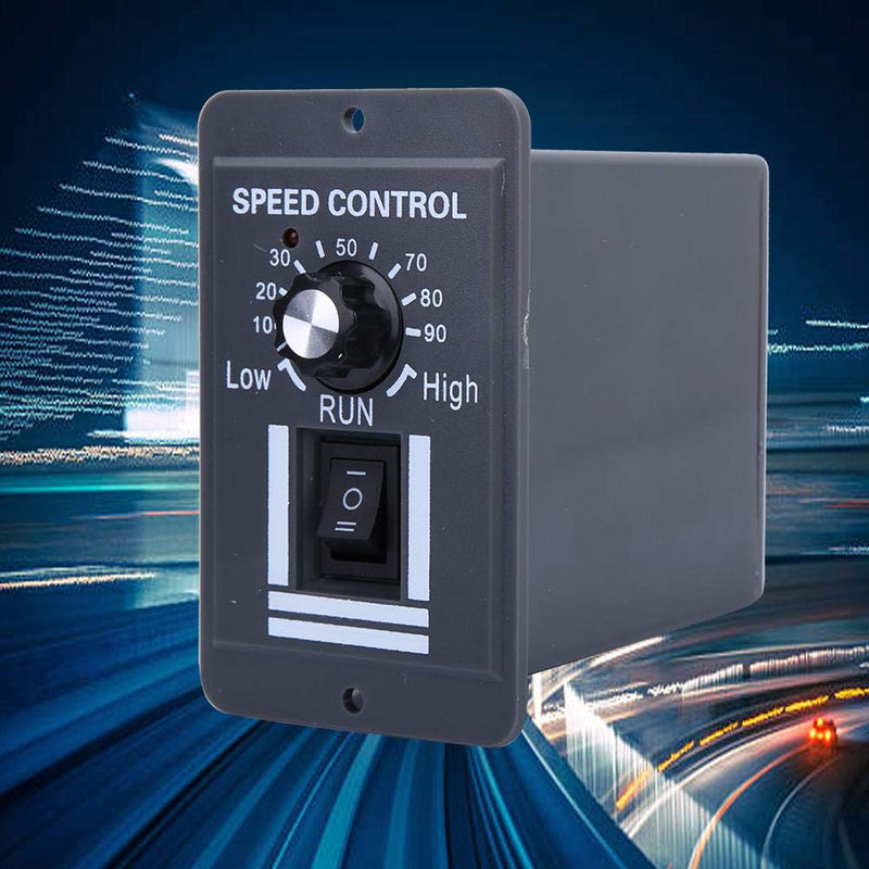 [Australia - AusPower] - Motor Speed Controller, DC 12V-60V 10A CW/CCW Adjustable Speed with Switch Controller DC Motor Governor DC Motor Speed Controller 