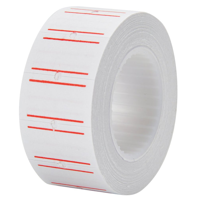[Australia - AusPower] - MFLABEL 10 Rolls 6000pcs White Price Gun Labels for Mx-5500 