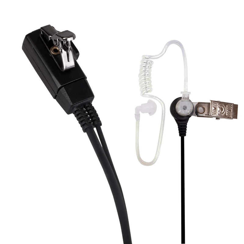 [Australia - AusPower] - TIDRADIO Walkie Talkie Earpiece 2 Pin Covert Air Acoustic Tube Headset for Retevis H-777 Kenwood PUXING Baofeng UV-5R BF-888S 2 Way Radio(2 Pack) 