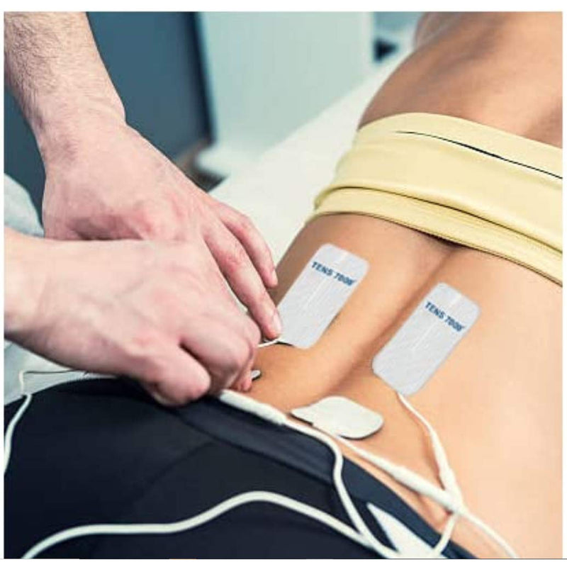 [Australia - AusPower] - TENS 7000 Official TENS Unit Pads - Premium Quality OTC TENS Pads, 2" X 4" - Compatible with Most TENS Machines, Replacement Electrodes Value Pack, 16 Count 