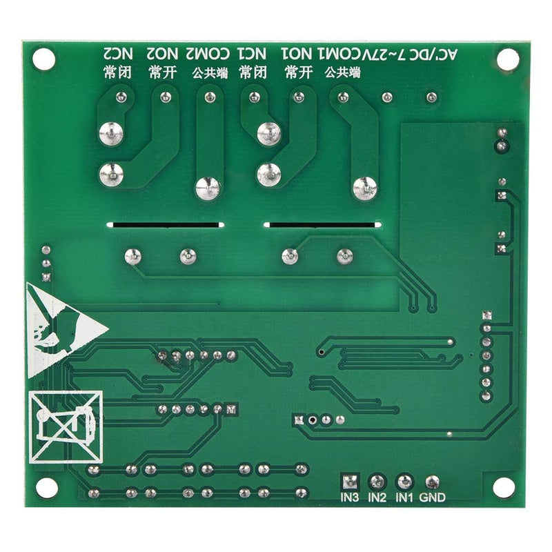 [Australia - AusPower] - YYB-5 12v 24v Forward/Reverse Motor Control Board Two Relay Timing Cycle Module 