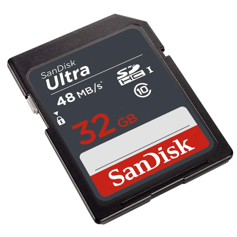 [Australia - AusPower] - Sandisk 32GB SD Class 10 SDHC Flash 48MB/s Memory Card, FBA_118882 