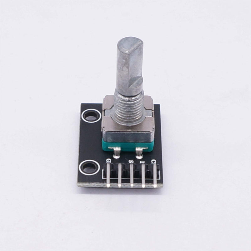 [Australia - AusPower] - Taiss / 5Pcs KY-040 Rotary Encoder Module with 15×16.5 mm with Knobs Cap 
