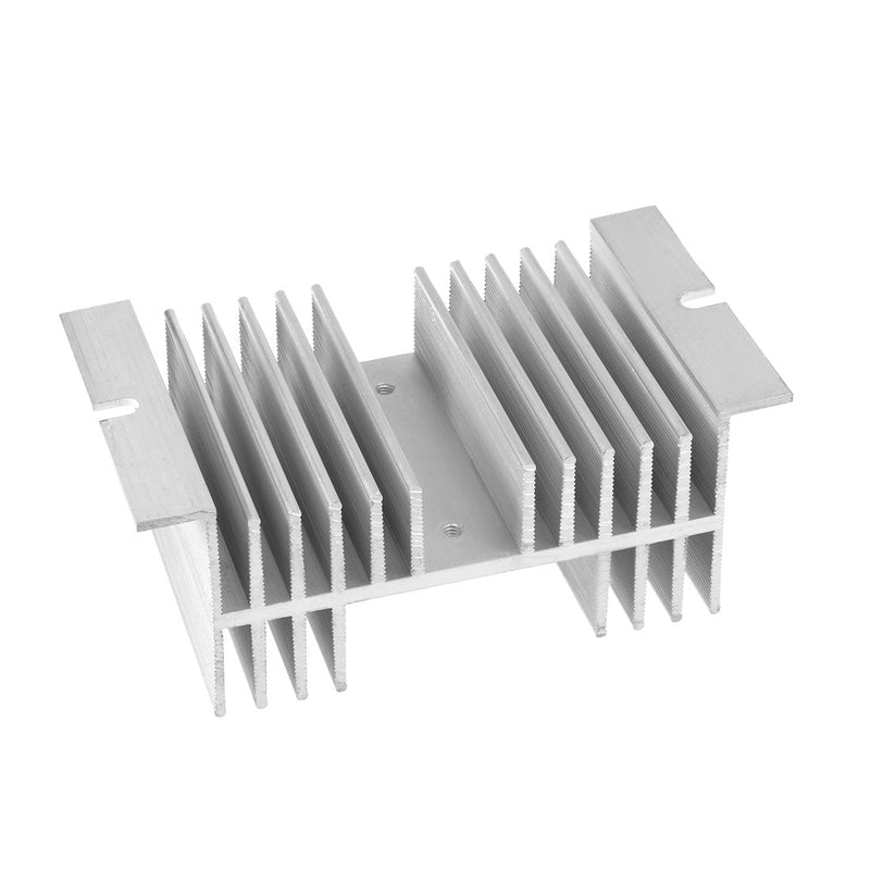 [Australia - AusPower] - uxcell Aluminum Heat Sink SSR Dissipation for Single Phase Solid State Relay 10A-100A 