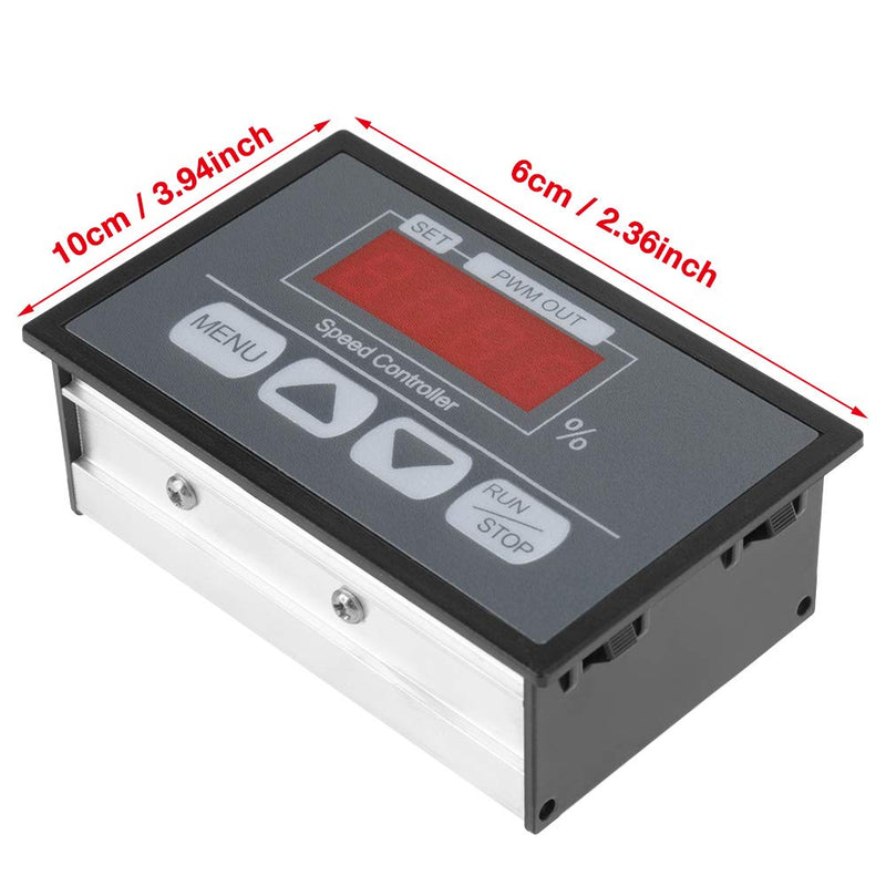 [Australia - AusPower] - DC Motor Controller 6-60V 30A Motor Speed Controller with Digital Display for Setting The Slow Start and Stop Time of The DC Motor 