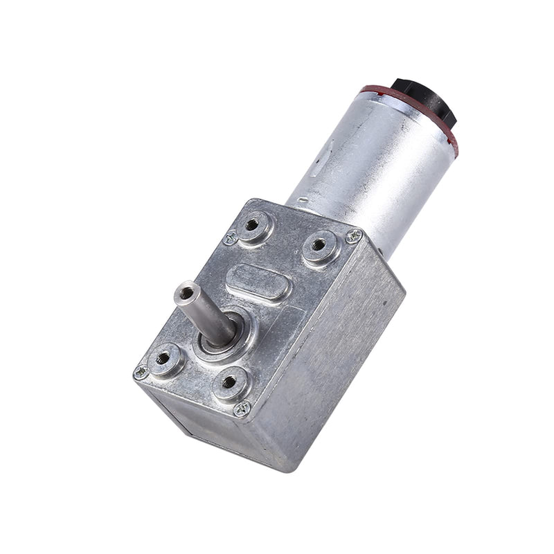 [Australia - AusPower] - DC Worm Gear Motor 12V High Torque Reduction Gear Box with Encoder Srong Self-Locking 6mm Output Shaft(20RPM) 20RPM 