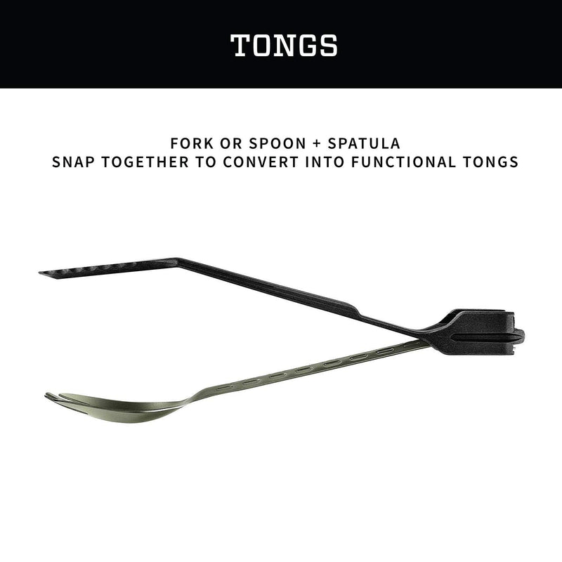 [Australia - AusPower] - GERBER ComplEAT, Camp Cooking Tool, Flat Sage [31-003467] 