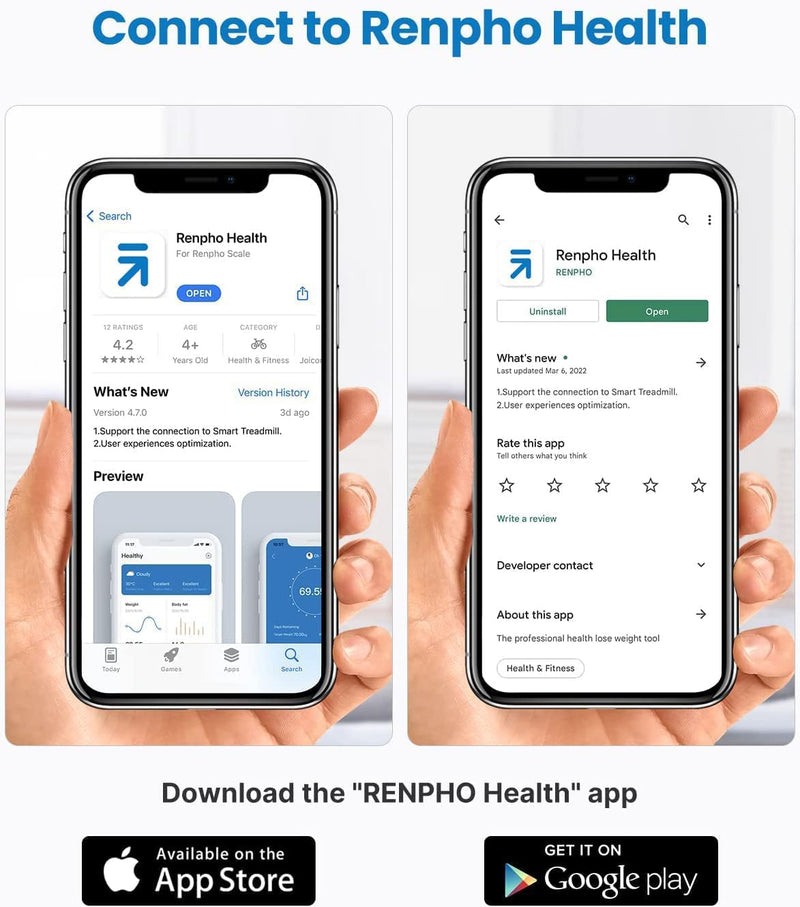 [Australia - AusPower] - Smart Tape Measure Body with App - RENPHO Bluetooth Measuring Tapes for Body Measuring, Weight Loss, Muscle Gain, Fitness Bodybuilding, Retractable, Measures Body Part Circumferences, Inches & cm 