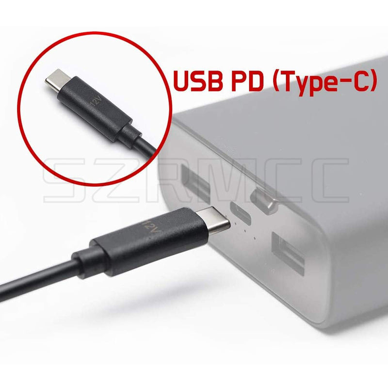 [Australia - AusPower] - SZRMCC USB Type-C to Weipu SF610 2 Pin PD Trigger Power Cable for BMPCC Blackmagic Pocket Cinema Camera 4K 6k 