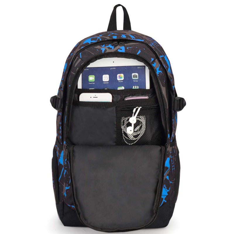 [Australia - AusPower] - Rickyh style School Backpack,Rickyh style Travel Bag for Men & Women, Lightweight College Back Pack with Laptop Compartment 09tylan 