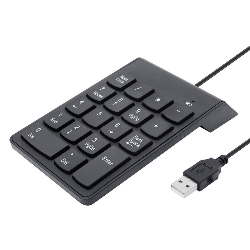[Australia - AusPower] - Numeric Keypad,USB Numeric Keypad,Kadaon USB 18 Key Number Numeric Keypad Keyboard for Laptop/Notebook PC Computer 