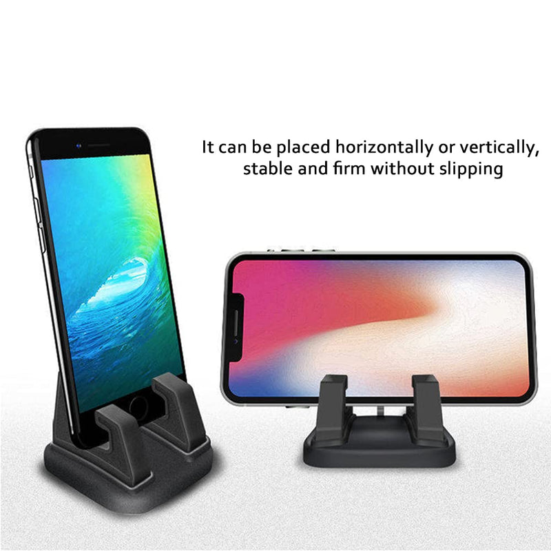 [Australia - AusPower] - Mobile Phone Holder for car， Dashboard Center Console 360° rotatable Phone Holder, Office and Home Phone Holder, Compatible with 3.5-7 inch Smartphones, Such as iPhone 12 11 XS 8 7 Pro Max Samsung 