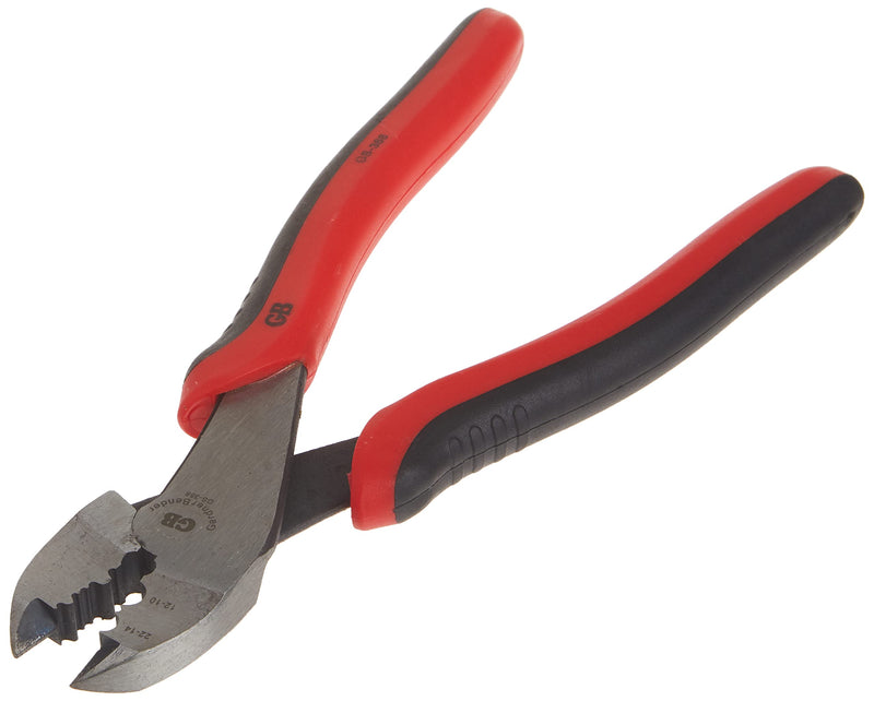 [Australia - AusPower] - Gardner Bender GS-388 Electrical Pliers, Crimper & Cutter, Comfort Grip, Aluminum & Copper Wire, Hand Tool, 8 in. , Red 