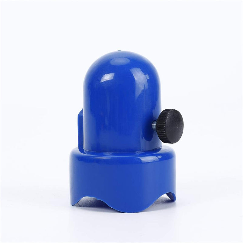 [Australia - AusPower] - ZIZILAND 1.5" Diameter Trampoline Enclosure Pole Cap with Screw Thumb, Blue 