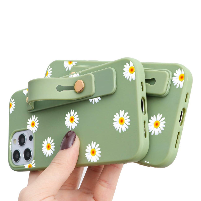 [Australia - AusPower] - Yoedge Hand Strap Case for Xiaomi Poco X3 / X3 NFC (4G) with Convertible Stand, Silicone Shockproof Adjustable Wrist Strap Holder Cover Compatible with Xiaomi Poco X3 NFC 4G - 6.67 inch, Little Daisy A_Little daisy for Xiaomi Poco X3 / X3 NFC (4G) 