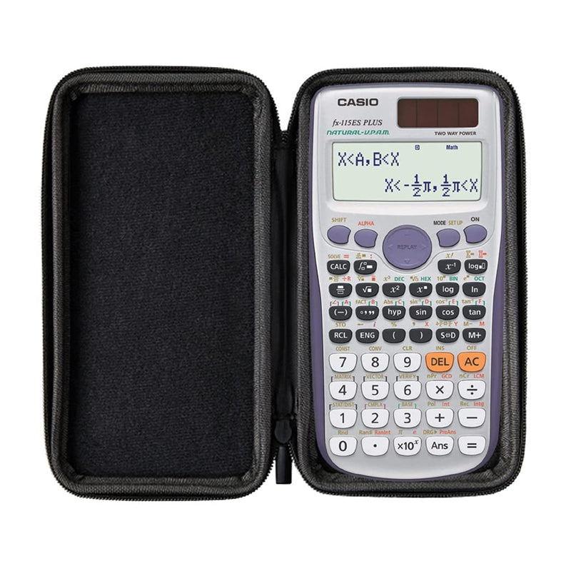 [Australia - AusPower] - WYNGS Protective Case for Texas Instruments TI-30XA / TI-30XIIS / Casio FX-300ES Plus 2 / Casio FX-991ES Plus 2 / Casio FX-115ES Plus 2 Scientific Calculator, Dark Gray TI 30 XA / TI 30 XIIS / Casio FX ES Plus Models 