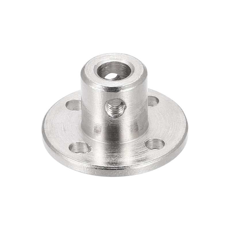 [Australia - AusPower] - MECCANIXITY 4pcs 5mm Flange Coupling Connector, Shaft Axis Fittings for DIY RC Model Motors, with 8pcs Fastening Screw 2pcs M1.5 Hex Wrench 