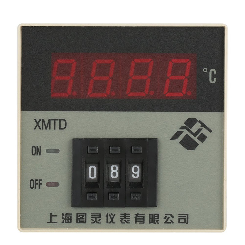 [Australia - AusPower] - XMTD-2002 PID Digital Temperature Controller Microcomputer Thermostat 220V 0-399℃ Used in Plastics, Rubber, Packaging 