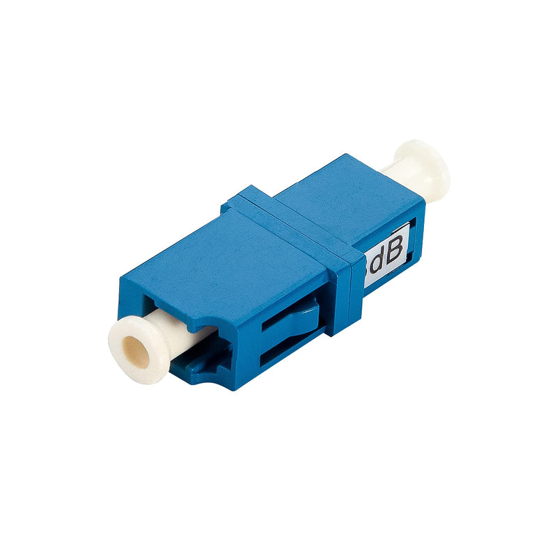 [Australia - AusPower] - LC/UPC Fiber Optic Attenuator 2dB, 2 Pack, in-Line Attenuator, Male/Female, Single-mode Fixed, dB Options: 2dB, 3dB, 5dB, 7dB, 10dB 2dB/LC 2 pcs 