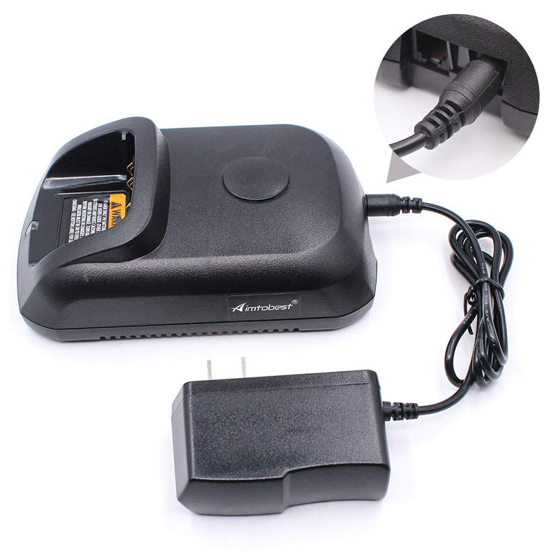 [Australia - AusPower] - WPLN4232 NO-IMPRES Single Unit Charger Compatible for Motorola XPR7550 XPR6550 XPR6350 XPR3500 XPR3300e XPR7350e XPR7550e XPR7580e APX4000 APX1000 XiR P8268 Radio WPLN4226 WPLN4226A 