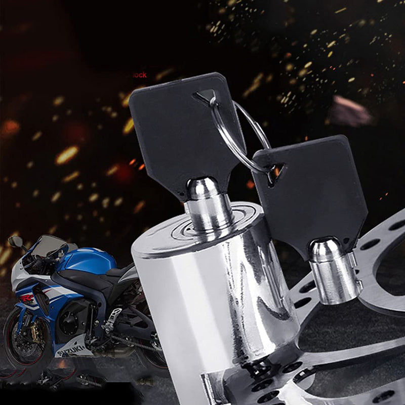 [Australia - AusPower] - Disc Brake Lock,Motorcycle Disc Lock, Anti Theft Motorbike Security Wheel Disk Lock 