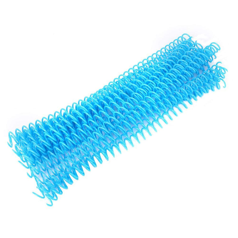 [Australia - AusPower] - GLOGLOW 20pcs 30 Hole Loose-Leaf Comb Bindings Plastic Binding spines Coils Ring Spring Spiral Rings for A4 Paper Book Album Binding(13mm-Blue) 13mm Blue 