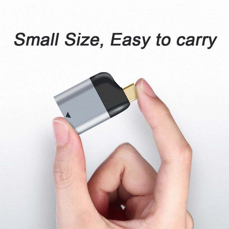 [Australia - AusPower] - Xiwai Type C to VGA Converter USB-C Monitor Adapter 1080p 60hz for Tablet & Phone & Laptop Silver VGA 
