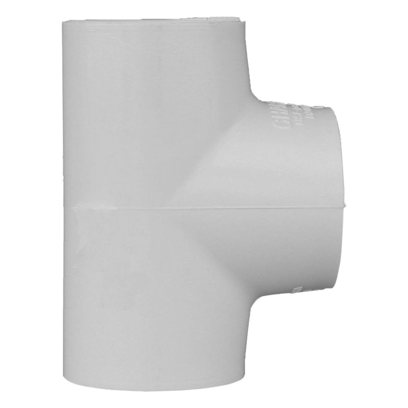 [Australia - AusPower] - CHARLOTTE PIPE 1 SCH 40 TEE SXSXS Contractor Pack Pressure (10 Unit Bag) 1 Inch ( Bag qty: 10 ) White 