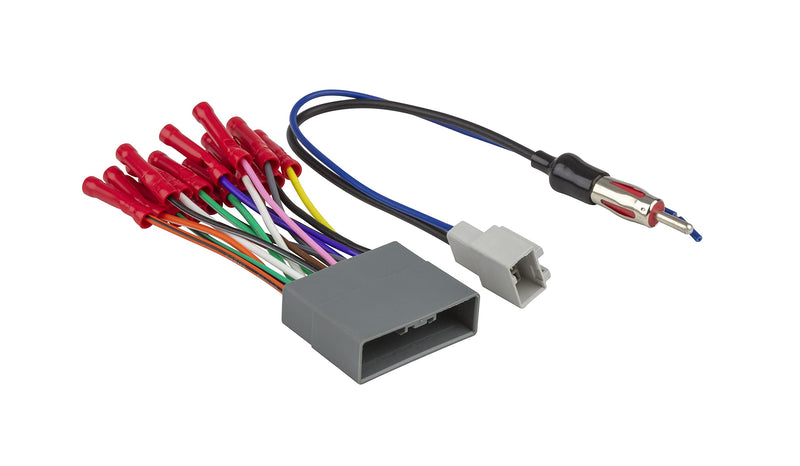 [Australia - AusPower] - Scosche Compatible with Select 2006-2010 Honda Civic Wire Harness & Antenna Adapter Bundle HA0AB 2006-2010 Honda CivicHarness & Adapter Bundle 