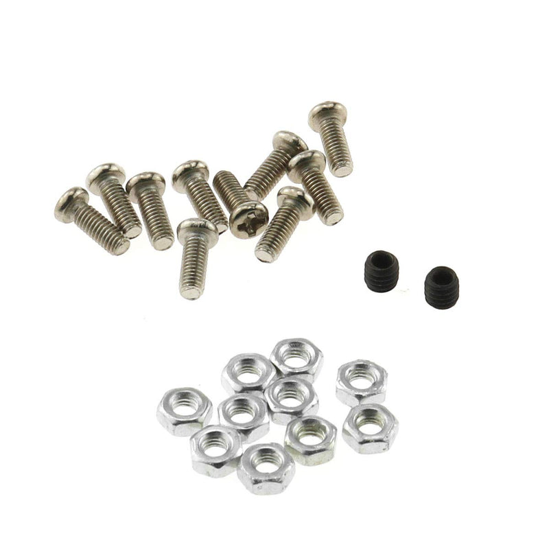 [Australia - AusPower] - DGZZI Gear Reduction Motor Holder 1Set Black 37mm DC Geared Motor Mounting L Shaped Bracket with 6mm Hexagonal Coupling and Mounting Screws 
