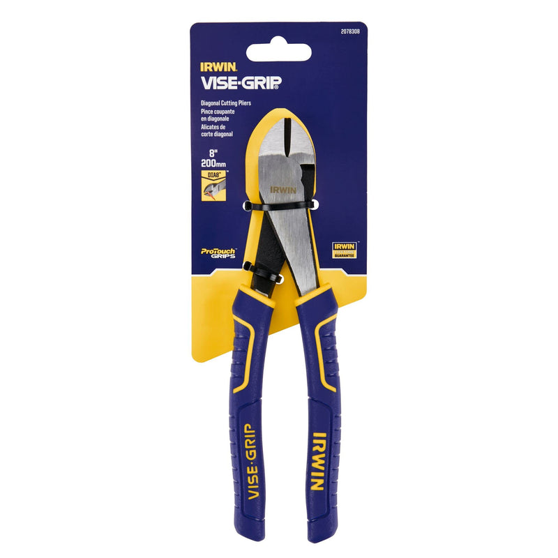 [Australia - AusPower] - IRWIN VISE-GRIP Diagonal Cutting Pliers, 8-Inch (2078308) Regular Pliers 
