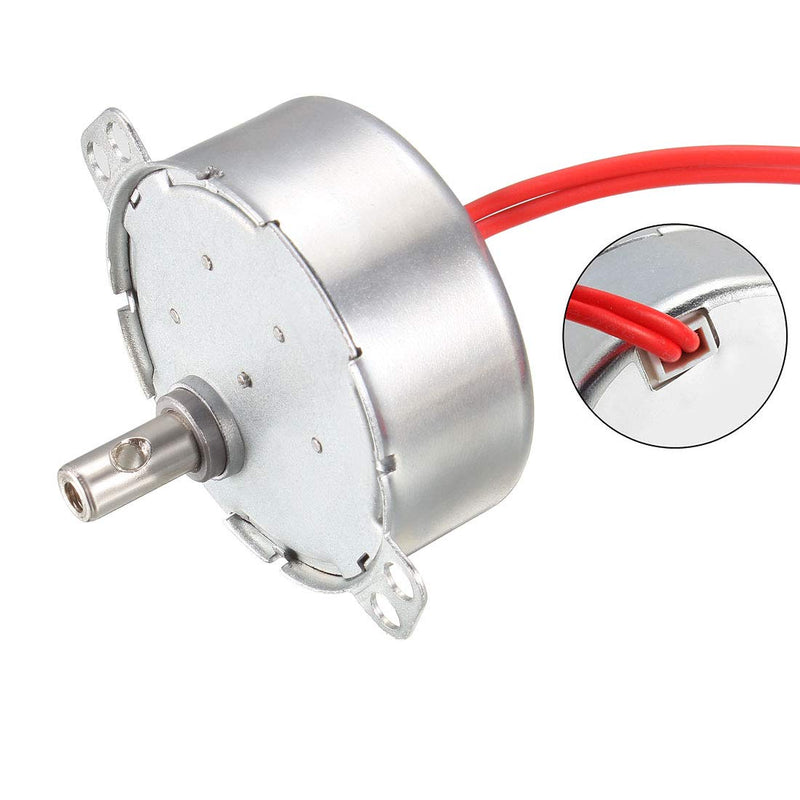 [Australia - AusPower] - uxcell Electric Synchronous Synchron Motor - Turntable Motor AC 12V 50-60Hz CCW/CW 4W 5-6RPM 