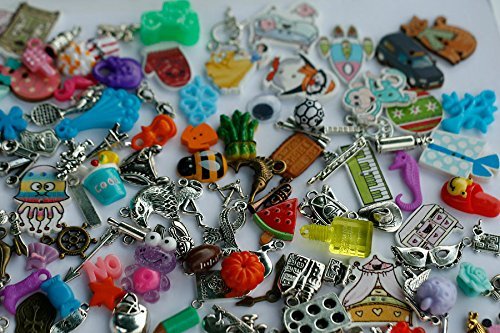 [Australia - AusPower] - Small Mixed I Spy trinkets for I spy Bag/Bottle, DIY Projects, Crafts, Scrapbooking, 1-3cm, Set of 50 trinkets 