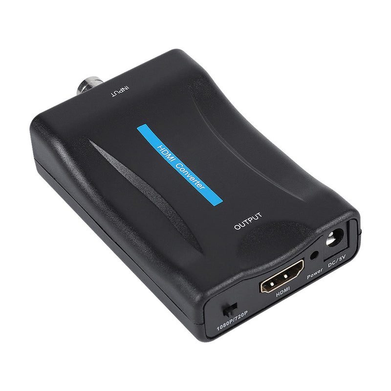 [Australia - AusPower] - Qiilu BNC to HDMI Adapter, BNC to HDMI Converter Display HD 1080P/720P Video Adapter Surveillance Monitor 