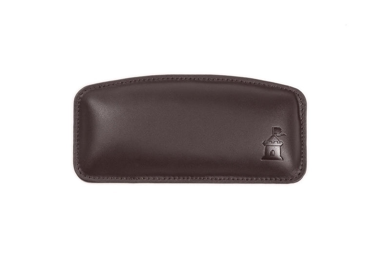 [Australia - AusPower] - Motte by Castle – Leather Wrist Rest Cushion for Mice, Mouse Pads, and Laptops – Ergonomic Durable Wrist Pad with Anti-Slip Rubber Base (Woodland) Woodland 
