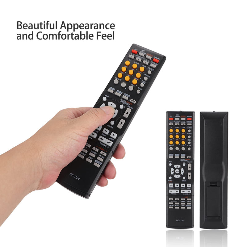 [Australia - AusPower] - Multifunctional Replacement Remote Control,Suitable for Denon AV Receiver RC-1120/AVR-391/AVR-591/AVR-390,Easy to use with Large Buttons 
