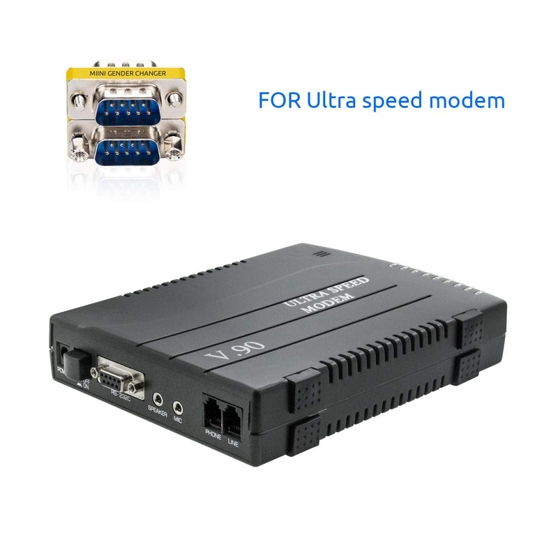[Australia - AusPower] - DriverGenius RD232M2M DB9 Serial RS232 COM Gender Changer for USB to RS232 Serial Cable Adapter (Male/Male) M/M 