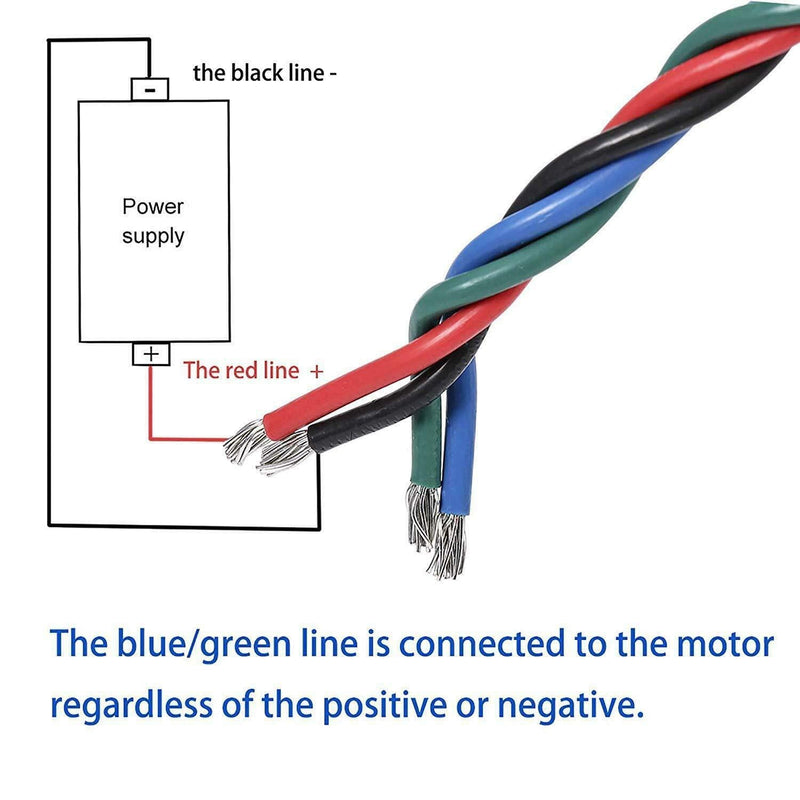 [Australia - AusPower] - DC Motor Speed Controller DC 9-60V Pulse Width Modulation Regulator 20A 1200W Stepless Variable Speed/Forward and Reverse with Knob & Button Switch 