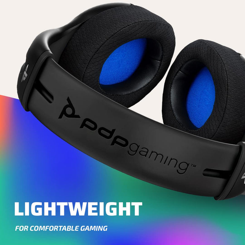 [Australia - AusPower] - PDP Gaming LVL50 Wireless Stereo Headset With Noise Cancelling Microphone: Black - PS5/PS4 