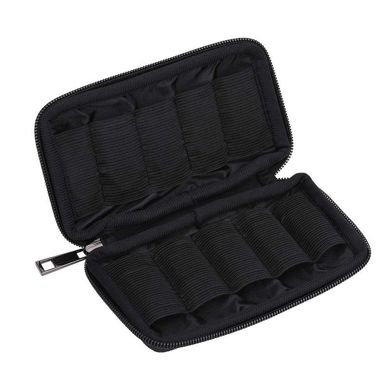 [Australia - AusPower] - USB Flash Drive Case - Vellgo Soft Material Thumb Drive Holder case, USB Drive Holder Organizer, Portable Electronic Accessories Bag for USB Memory Stick with 10 Slots 