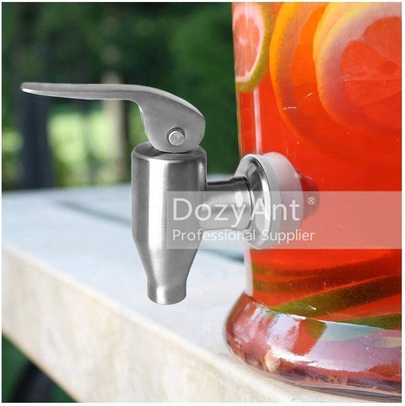[Australia - AusPower] - DOZYANT Beverage Dispenser Push Style Spigot,Stainless Steel Polished Finished, Water Dispenser Replacement Faucet, fits Berkey and Gravity Filter systems 
