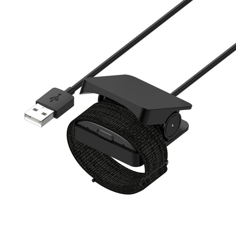 [Australia - AusPower] - Chofit Charger Compatible with Amazon Halo Charger Cable, Replacement Charger Cable Cord for Amazon Halo Smartwatch, 3.3Ft Sturdy Power Charging Cord (Black,1Pack) Black,1Pack 