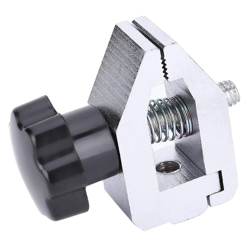 [Australia - AusPower] - SJJ-01 Push-Pull Force Fixture, 500N High Loading Capacity Stainless Steel Jaw Clamp Thrust Tension Meter Clamp for Tensile Force Tester 