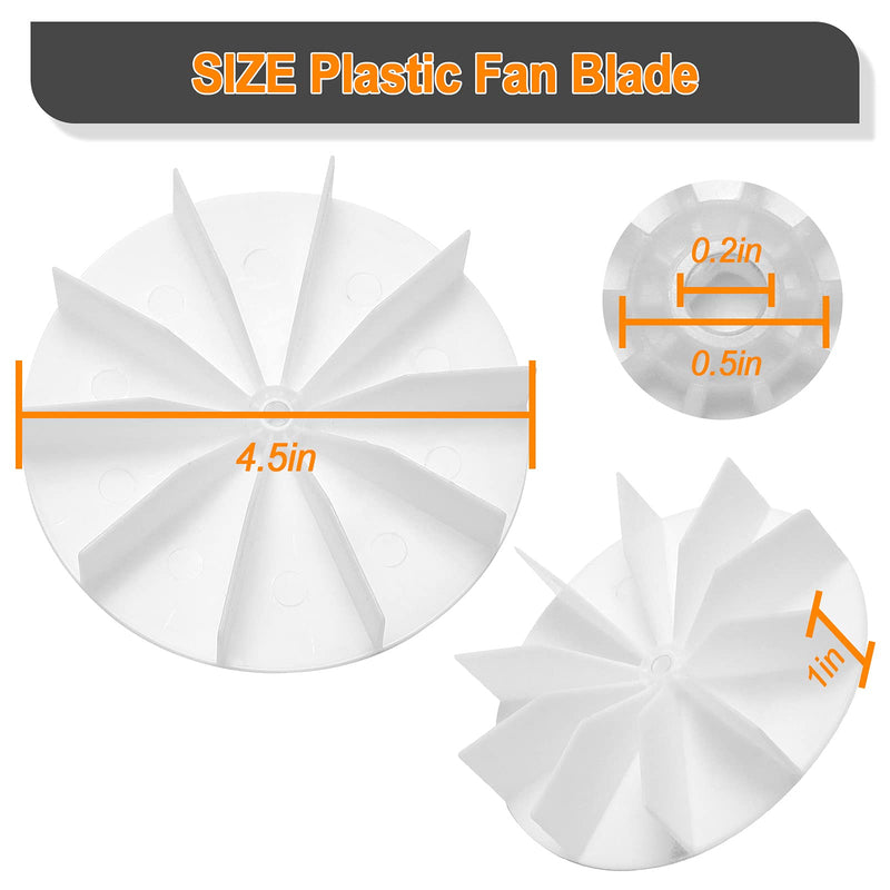 [Australia - AusPower] - Universal Bathroom Vent Fan Motor SM550 Electric Motors Kit 50CFM 120V 3000 RPM Replace EM550 C01575 EM750 65100 VFM100 by Fetechmate 