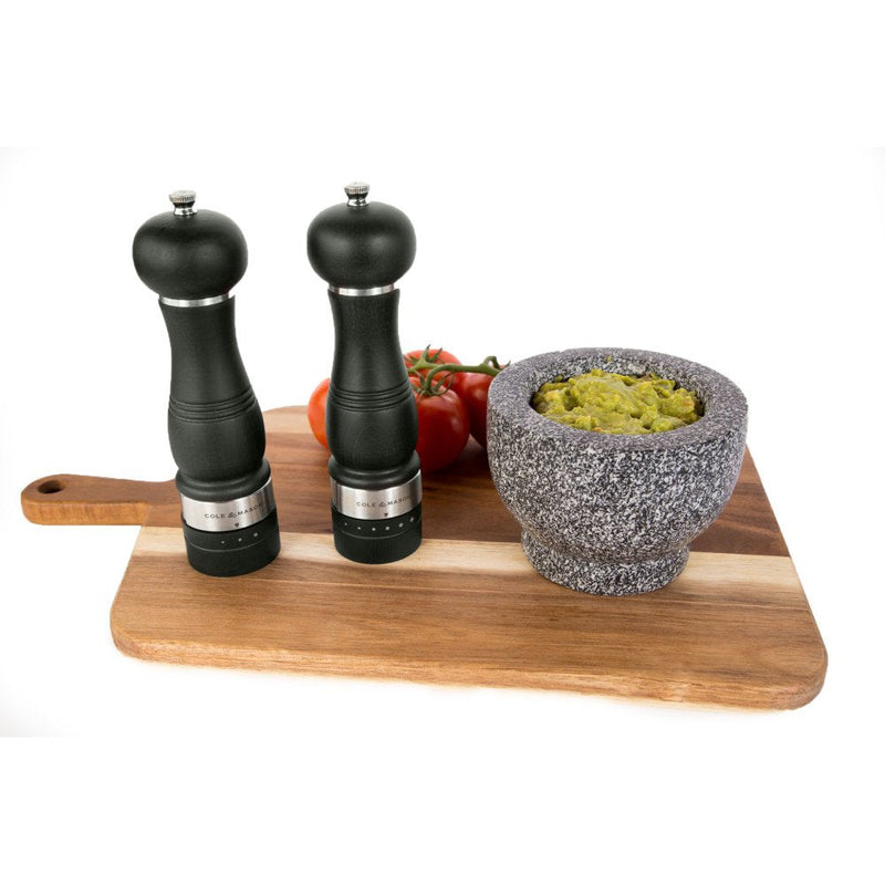 [Australia - AusPower] - COLE & MASON Ardingly Wood Pepper Grinder - Wooden Mill Includes Gourmet Precision Mechanism and Premium Peppercorns, Dark Brown Pepper Mill 