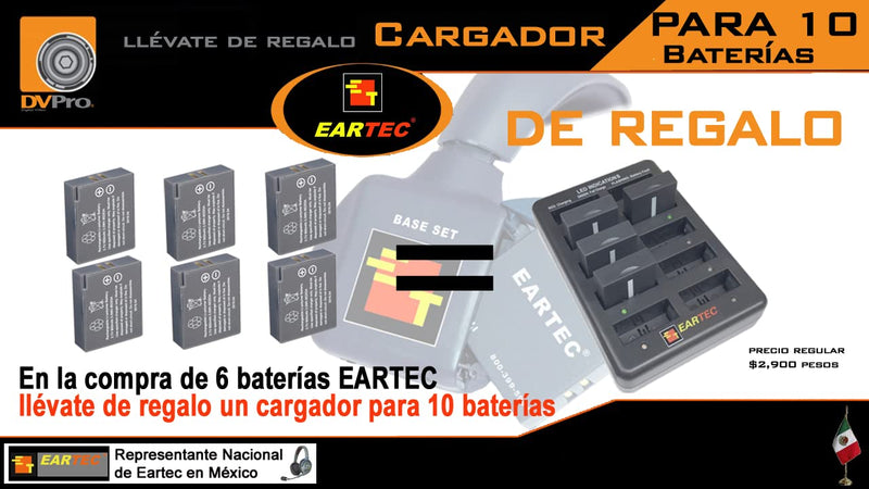 [Australia - AusPower] - EARTEC 3.7V Rechargeable Lithium Ion Battery for HUB Ultralite Headset 