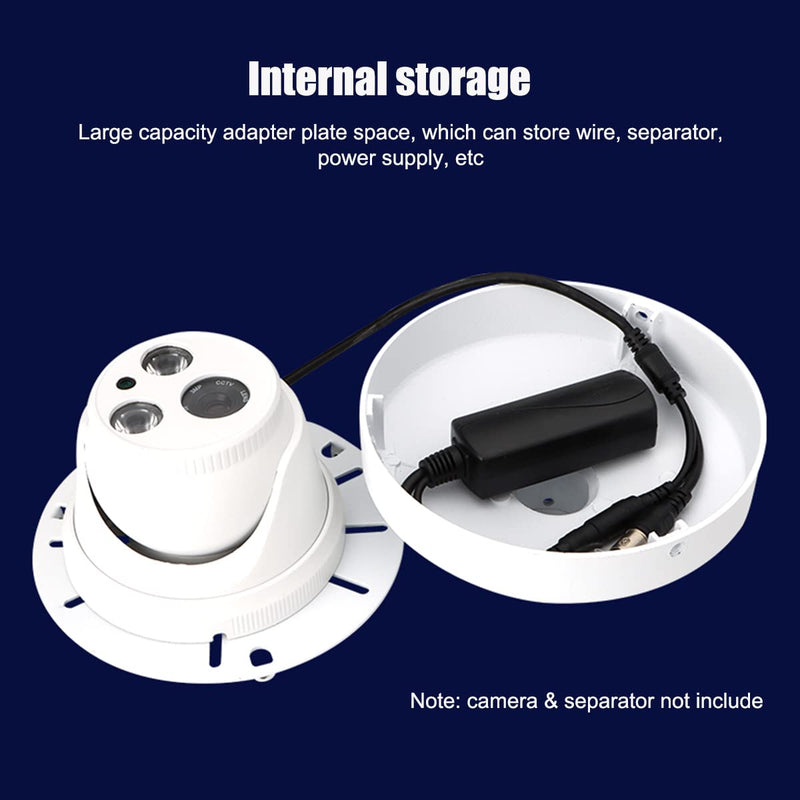 [Australia - AusPower] - V-Fiabilidad Dome Camera J-Type Wall Mount Bracket, 370mm/14.56" Security Camera Mount Universal Camera Wall Mounting Bracket/IP Camera for CCTV Surveillance Camera 